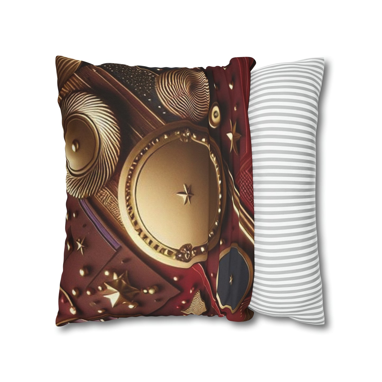 Spun Polyester Square Pillow Case