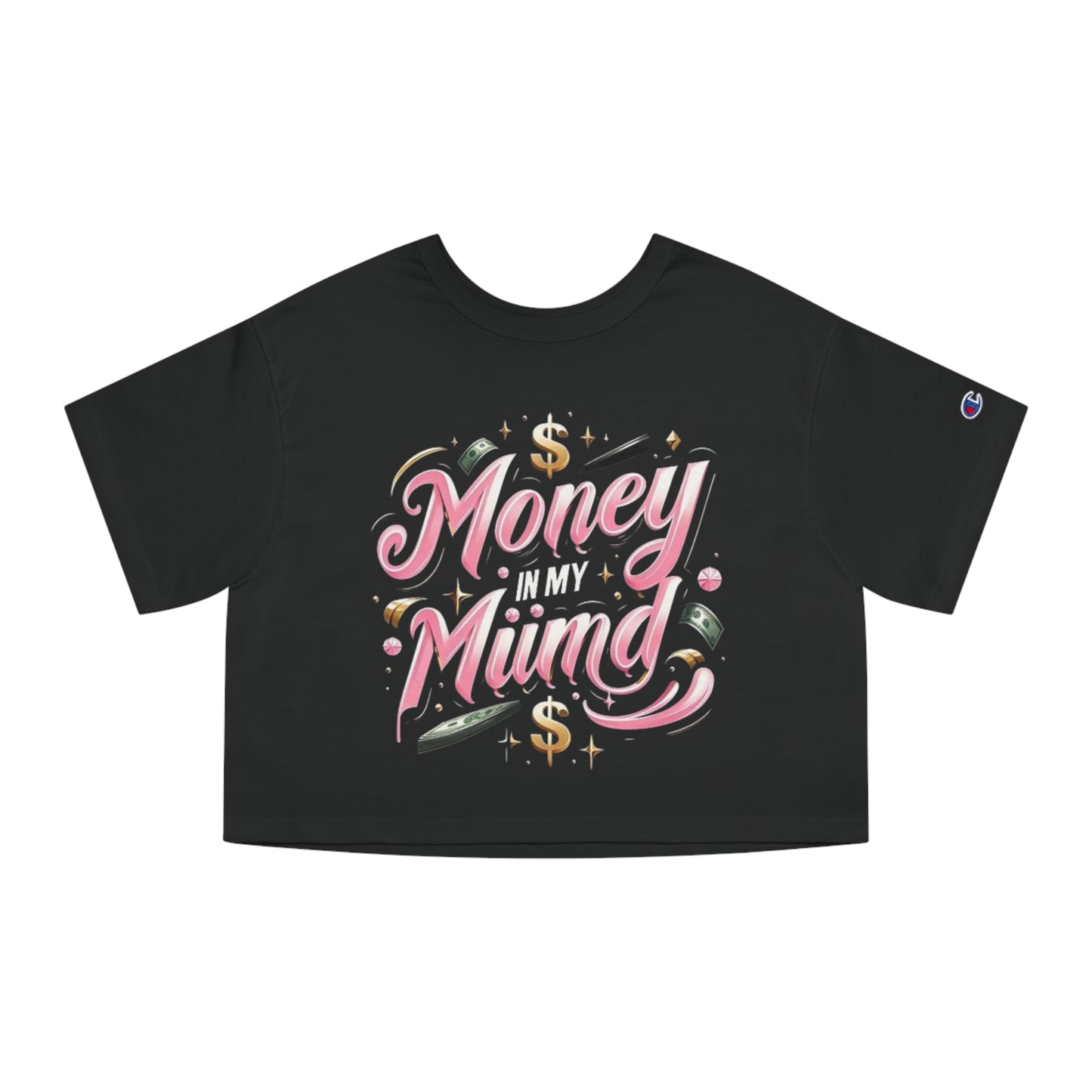 Money On My Mind Cropped T-Shirt