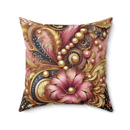 Spun Polyester Square Pillow