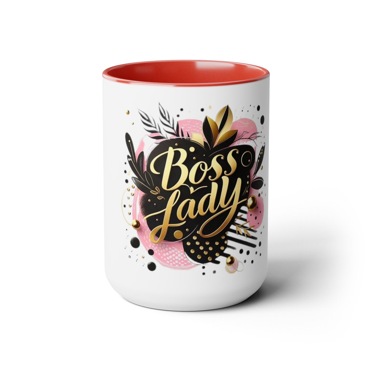 Two-Tone Coffee Mugs, 15oz