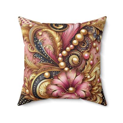 Spun Polyester Square Pillow