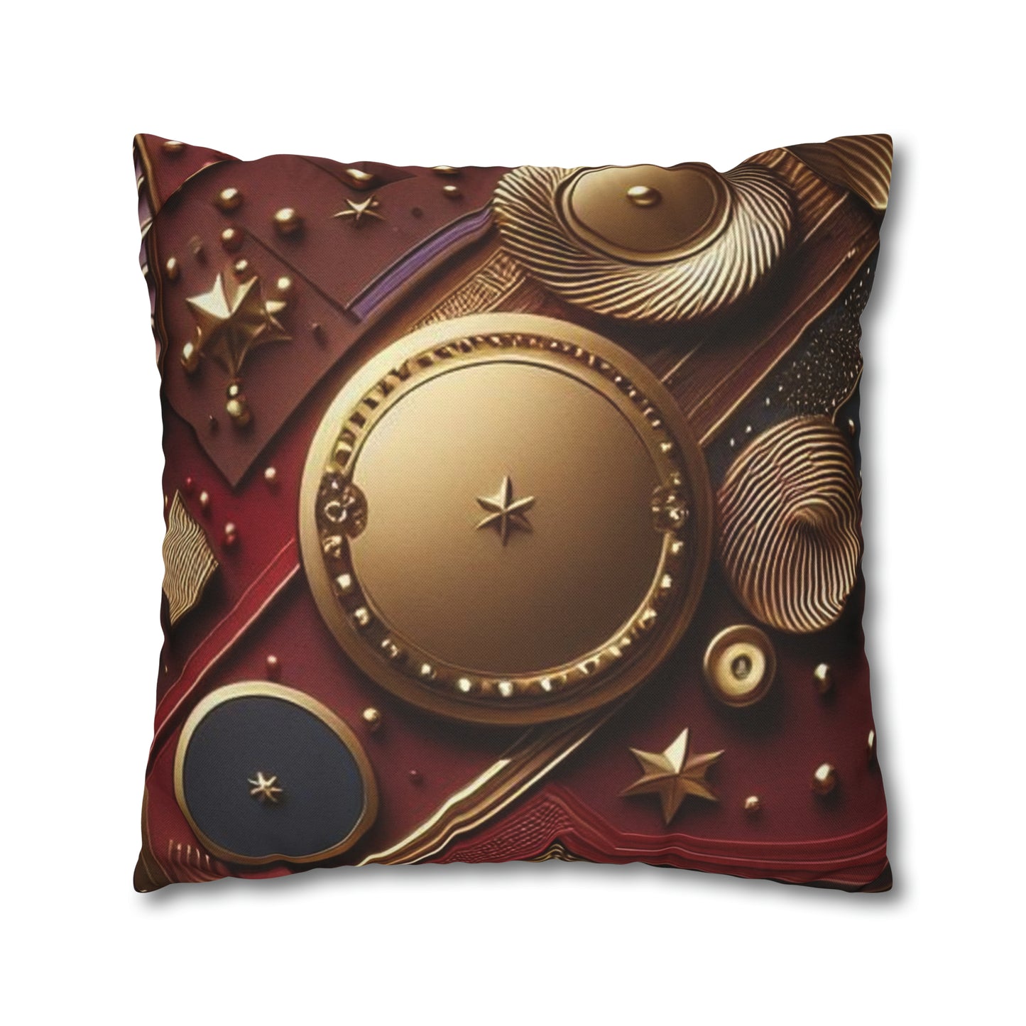 Spun Polyester Square Pillow Case