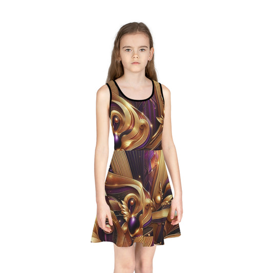 Girls' Sleeveless Sundress