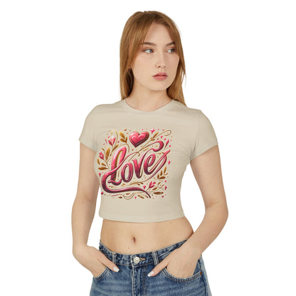 Love Crop Tee