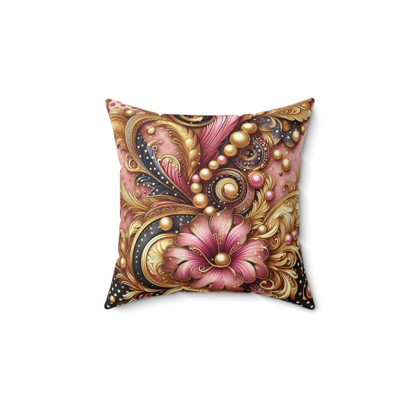 Spun Polyester Square Pillow