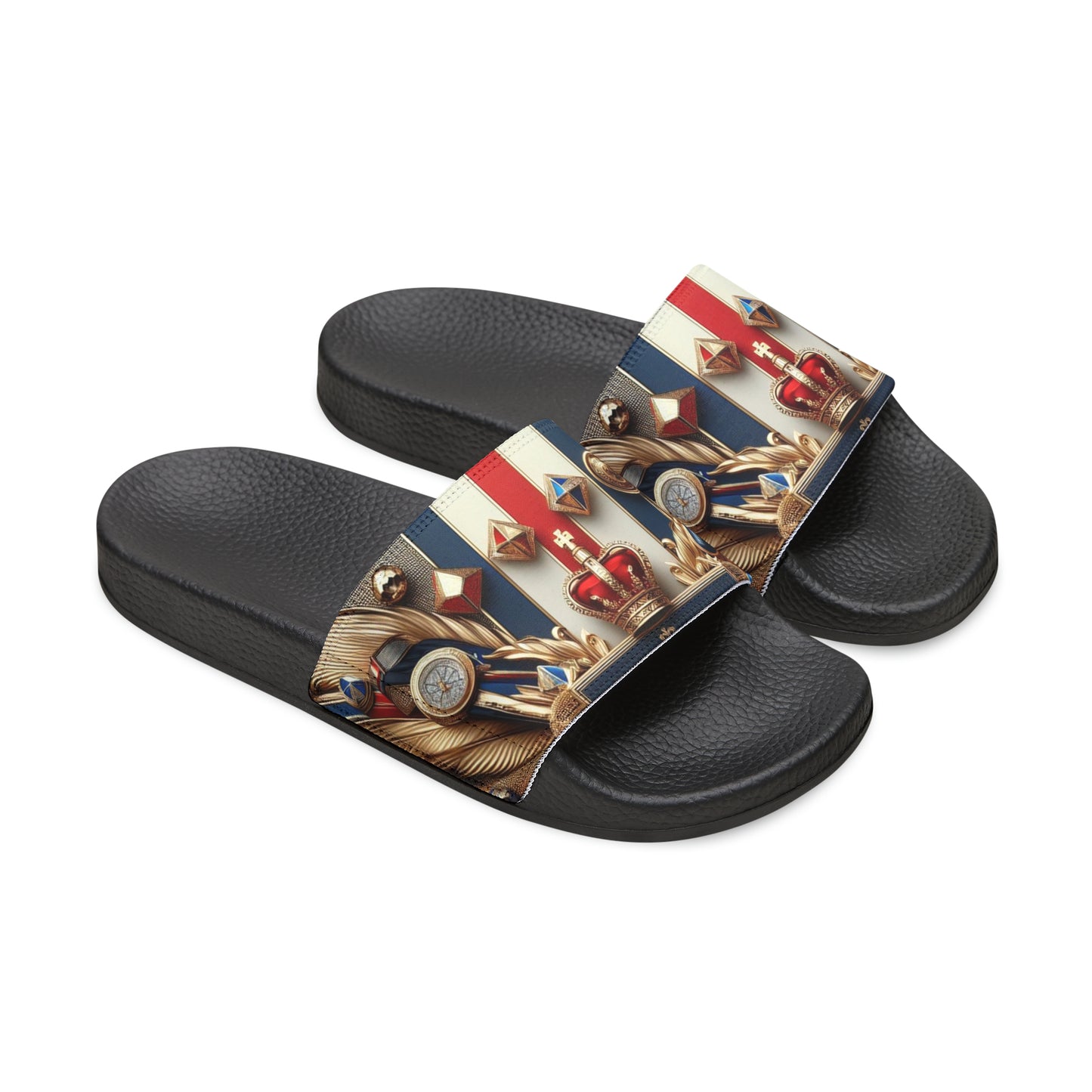 Men's PU Slide Sandals