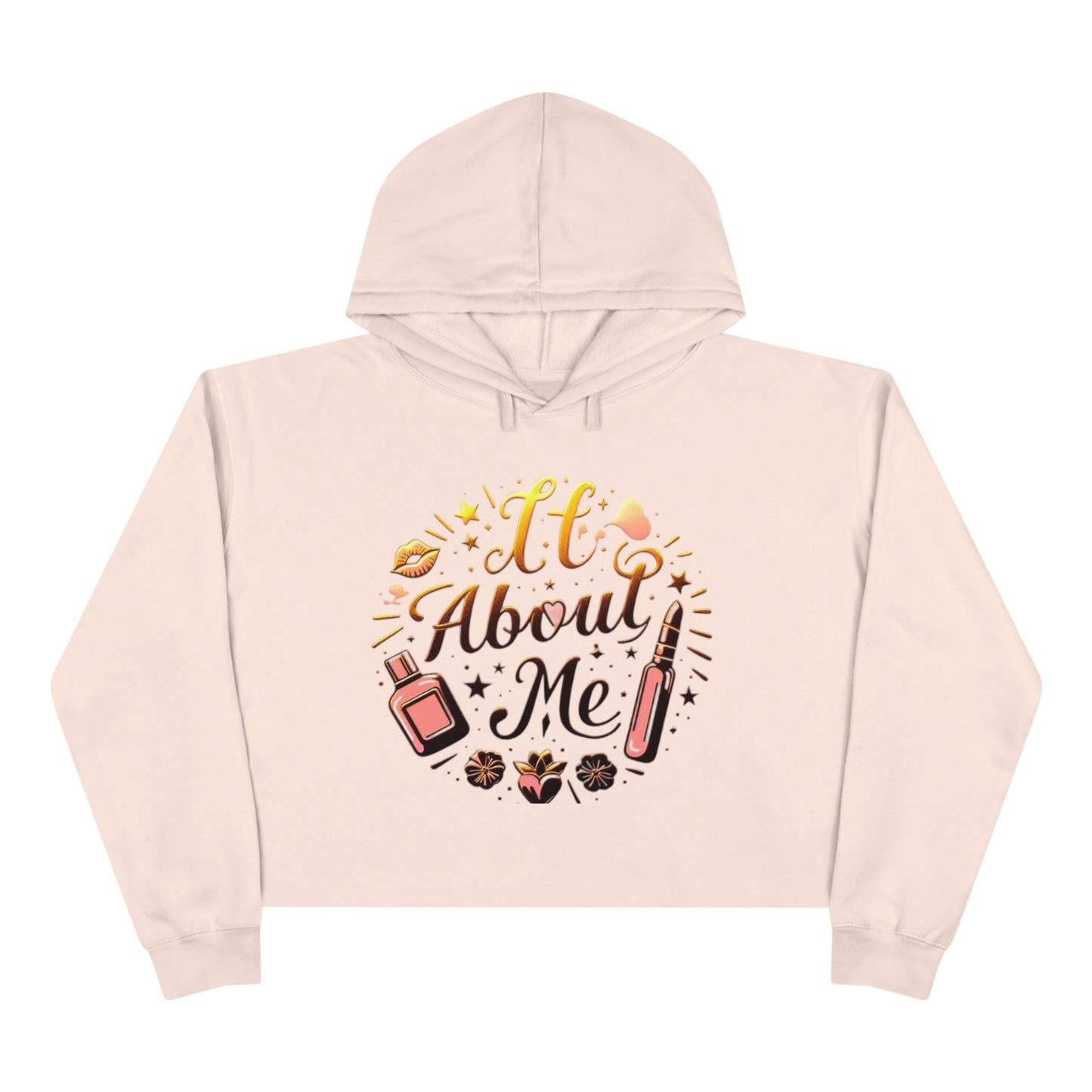 It All About Me Crop Hoodie