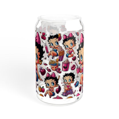 Betty Boop Sipper Glass