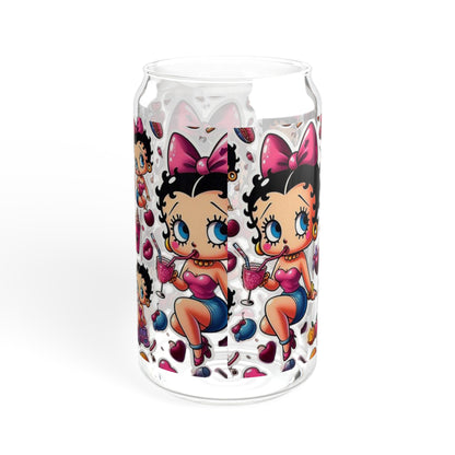 Betty Boop Sipper Glass