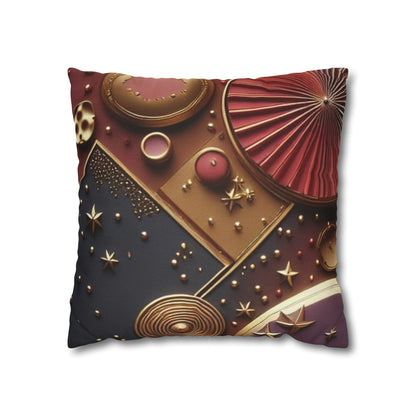 Spun Polyester Square Pillow Case