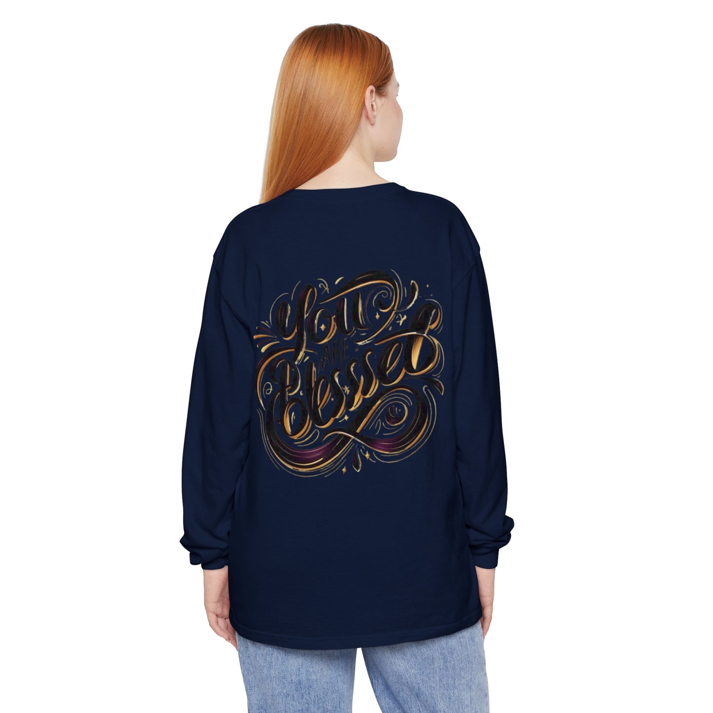 Unisex Garment-dyed Long Sleeve T-Shirt