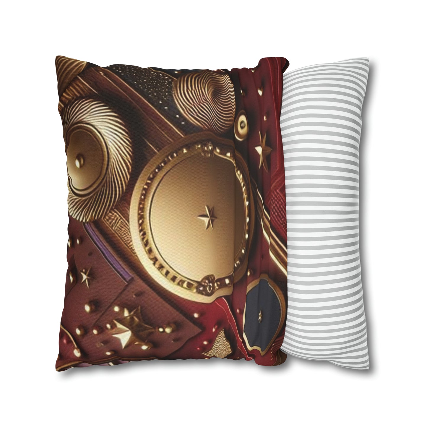 Spun Polyester Square Pillow Case