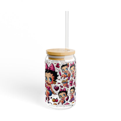 Betty Boop Sipper Glass