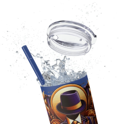 Boss Skinny Tumbler with Straw, 20oz