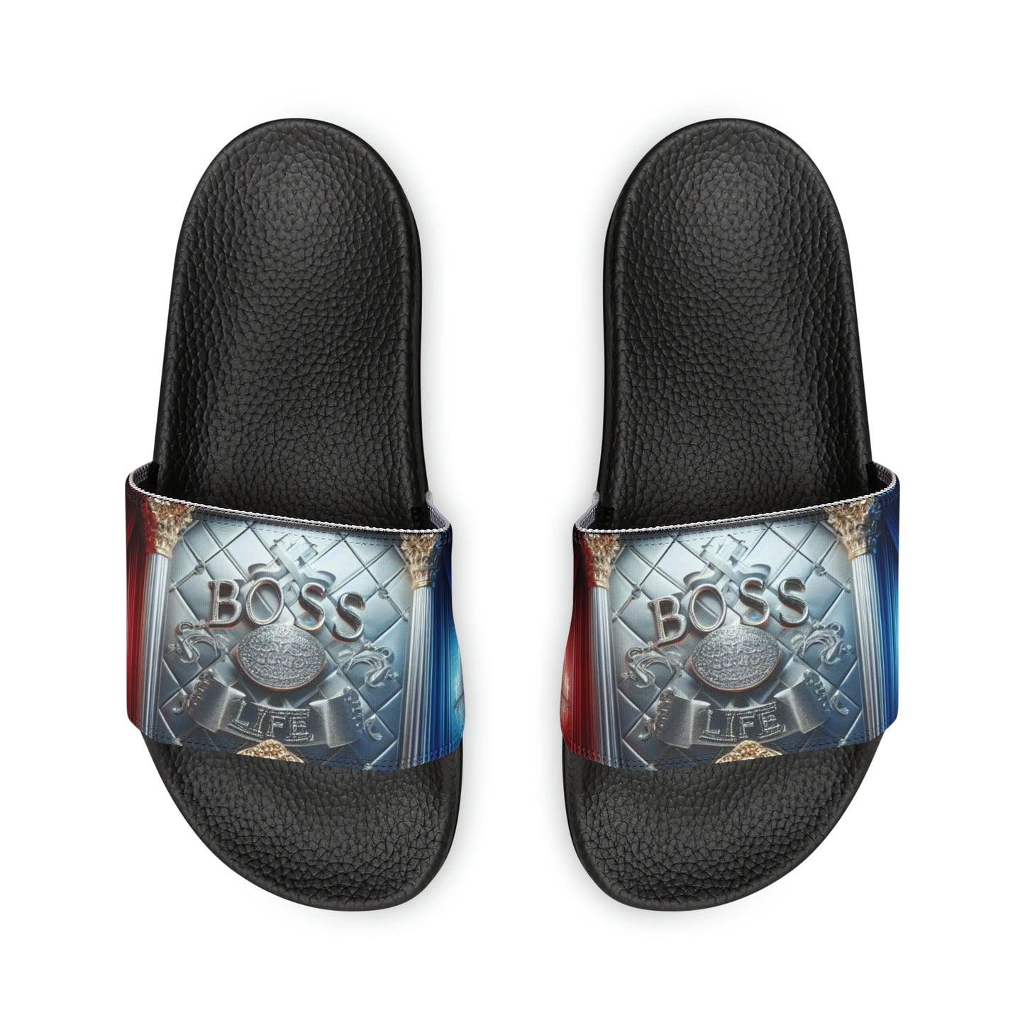 Men's PU Slide Sandals