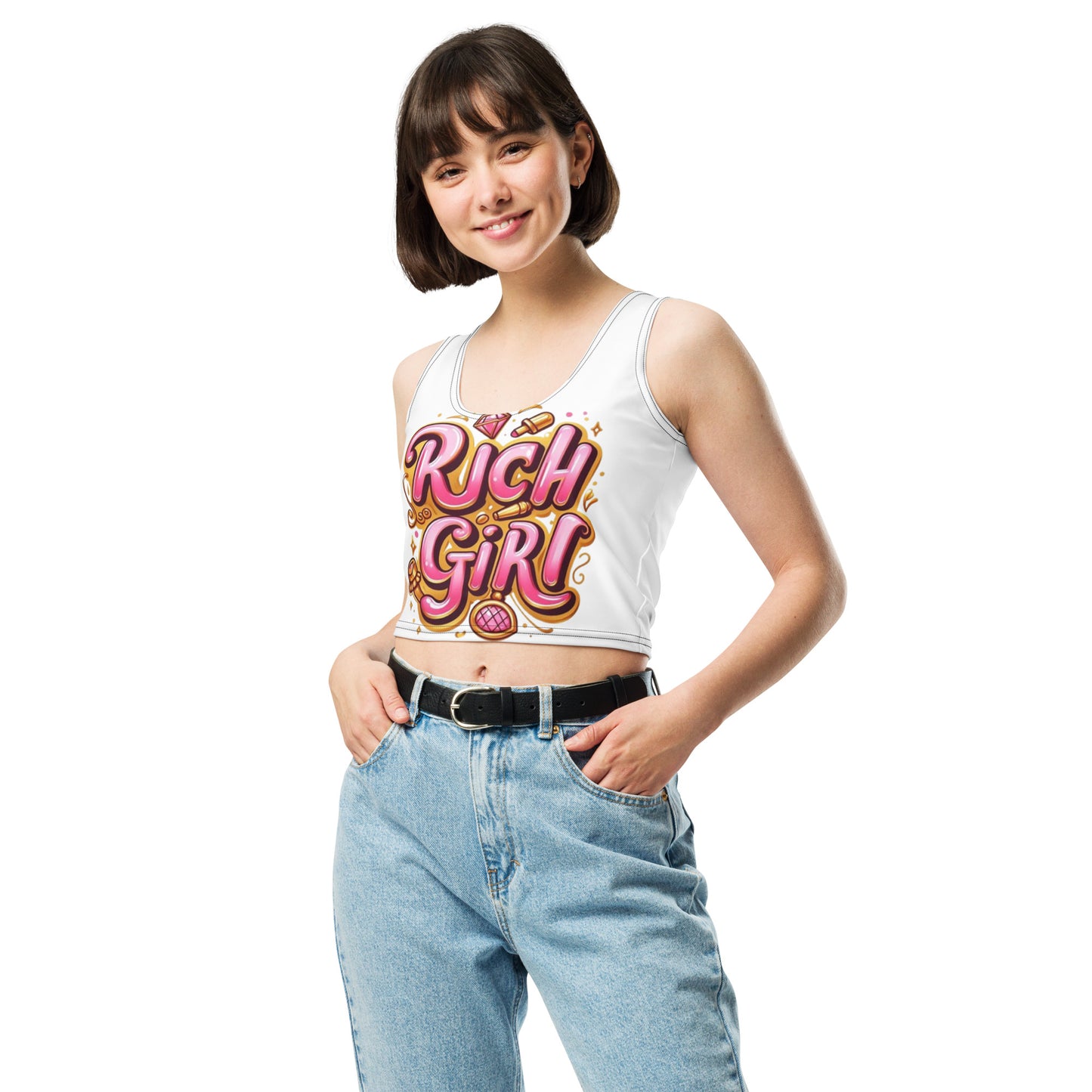 Rich Girl Crop Top