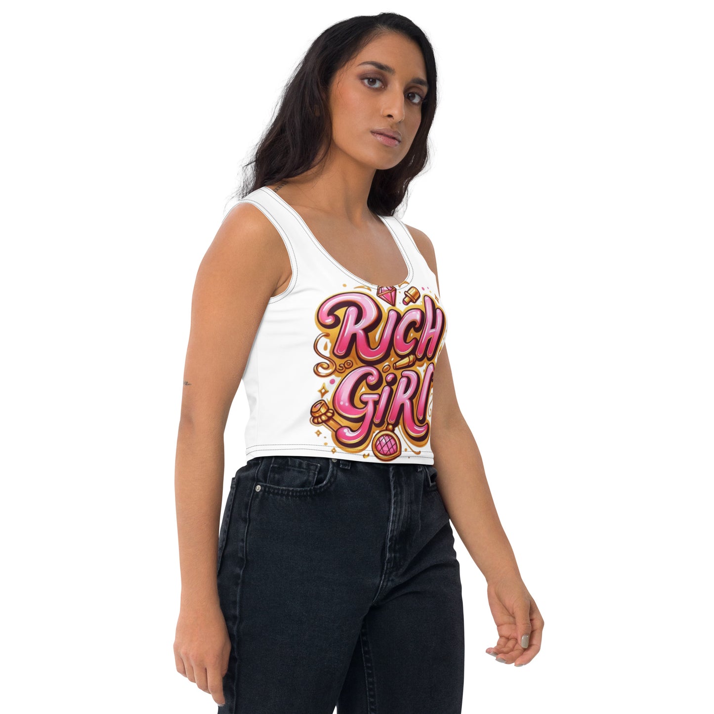 Rich Girl Crop Top