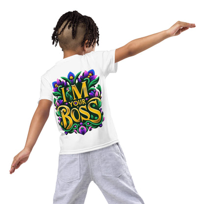 Kids crew neck t-shirt