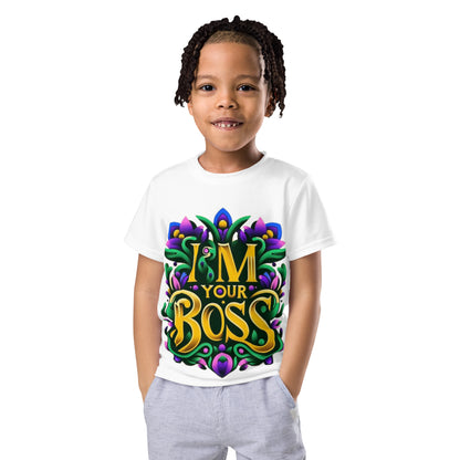 Kids crew neck t-shirt