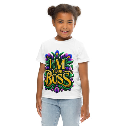 Kids crew neck t-shirt