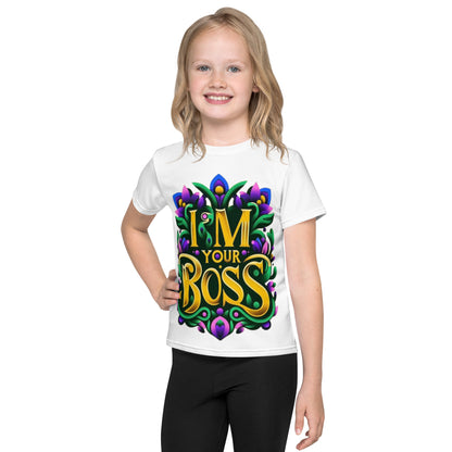 Kids crew neck t-shirt