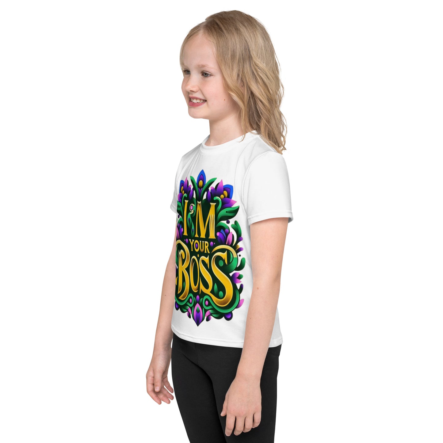 Kids crew neck t-shirt