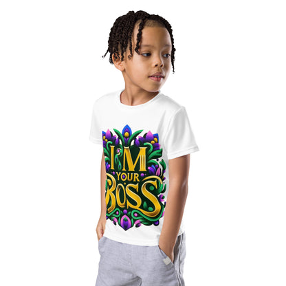 Kids crew neck t-shirt