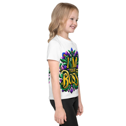 Kids crew neck t-shirt