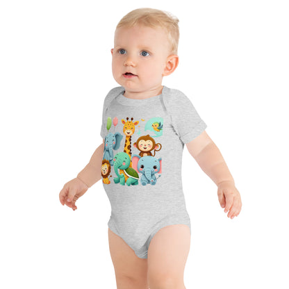 Baby short sleeve one piece