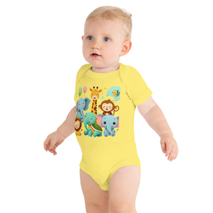 Baby short sleeve one piece