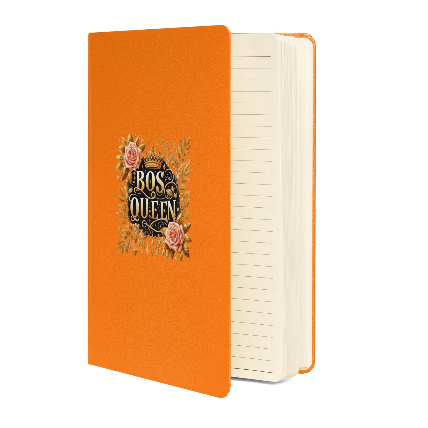 Hardcover bound notebook