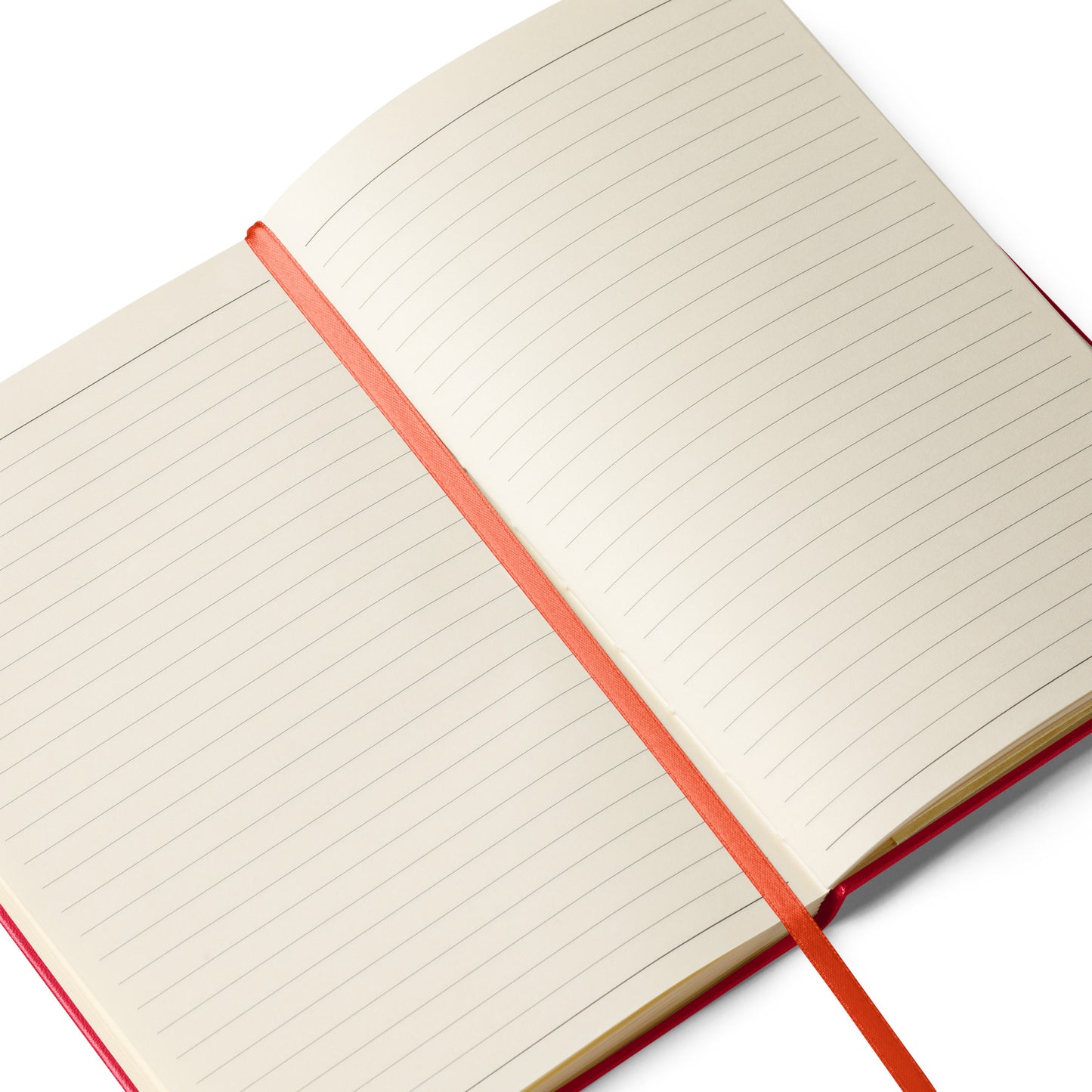 Hardcover bound notebook