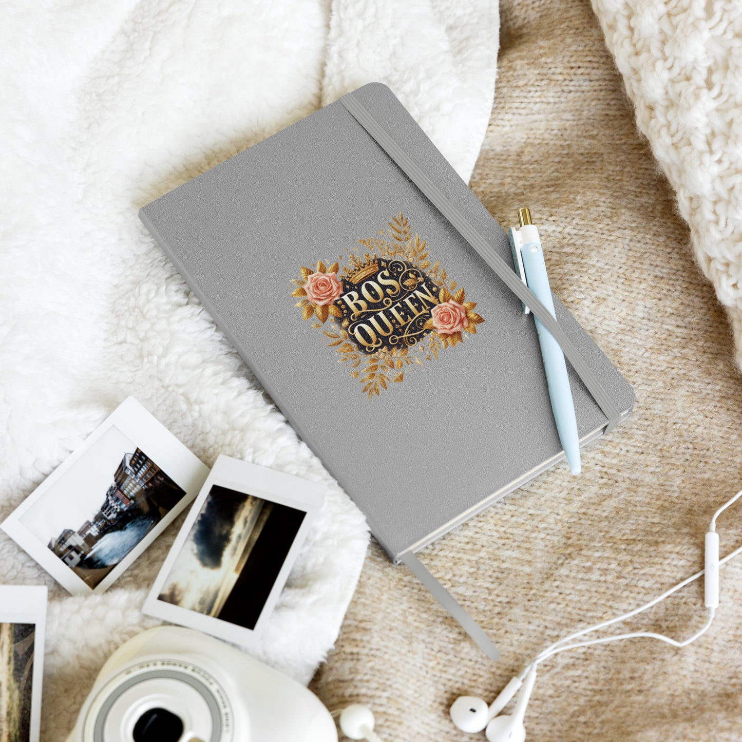 Hardcover bound notebook