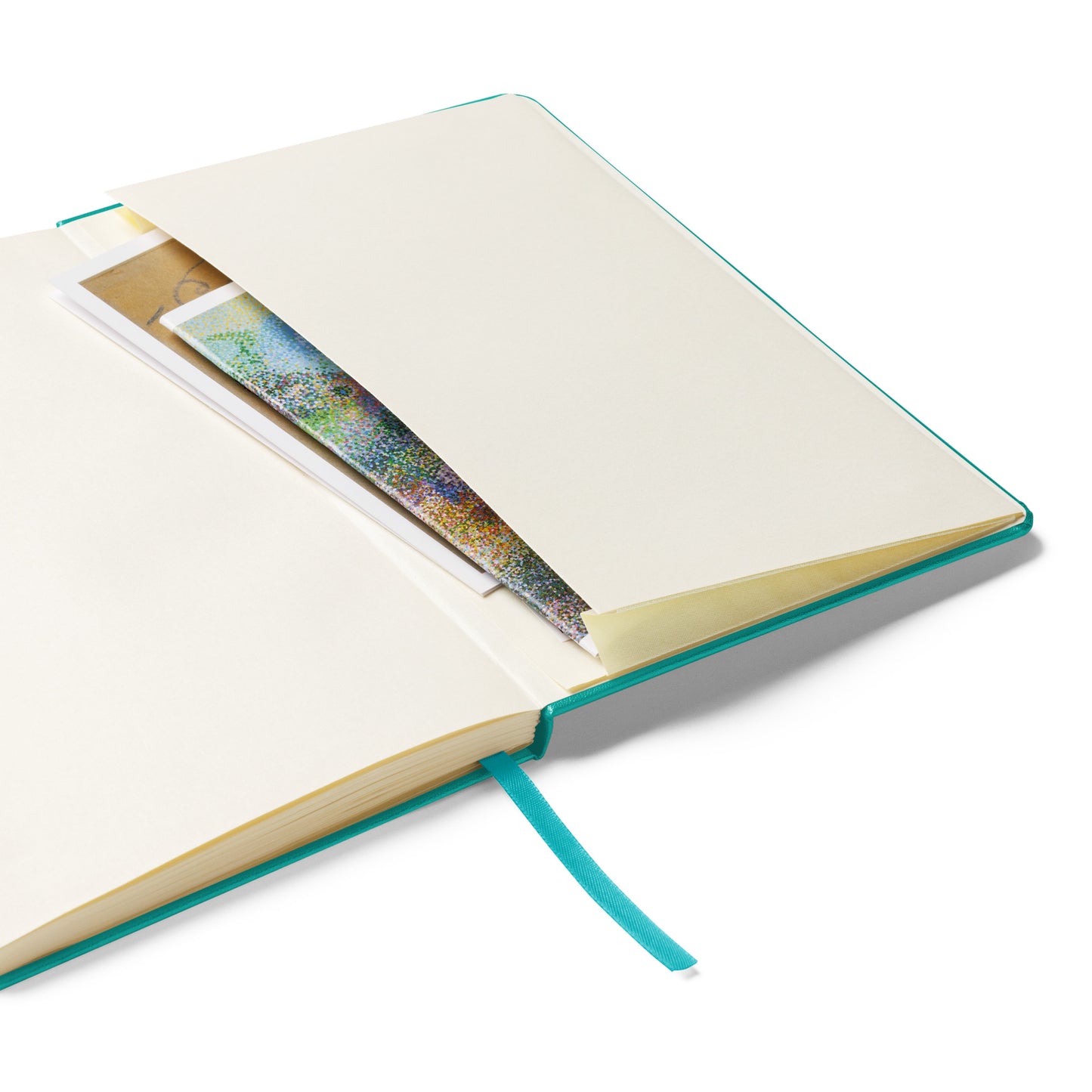 Hardcover bound notebook