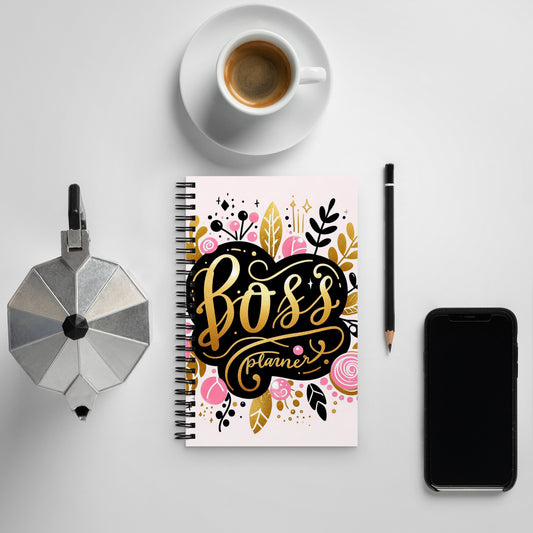 Boss notebook/planner
