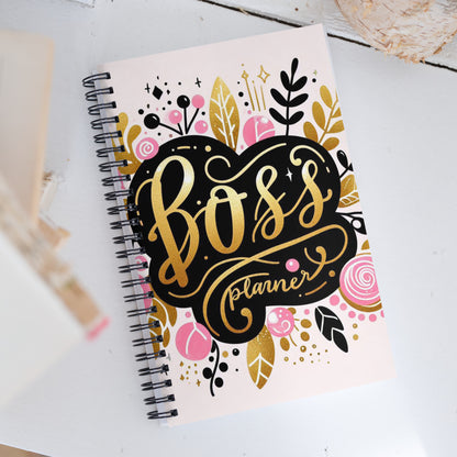 Boss notebook/planner