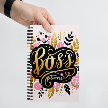 Boss notebook/planner