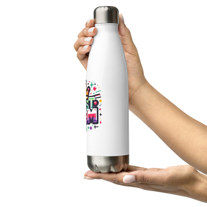 Stainless steel water bottle